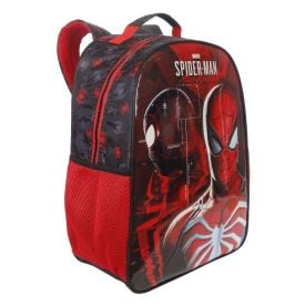 Mochila Infantil de Costas Homem Aranha Xeryus - Preto 