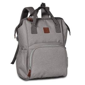 Mochila Mommy Bag Clio Style - Cinza