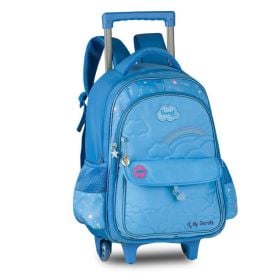 Mochila de Rodinhas Infantil Arco-Íris My Secrets Clio Style - Sortido 