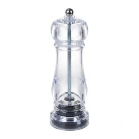 Moedor de Temperos Acrilico 19Cm Inga Import - Transparente