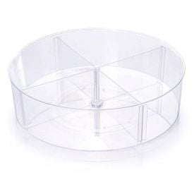 Organizador Giratório Com Divisórias G - Plasútil