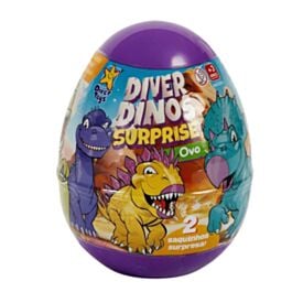 Ovo Diver Dino Surpresa Divertoys - Sortido