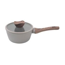 Panela com Tampa Elegance de Indução Havan Casa 18Cm - Chocolate
