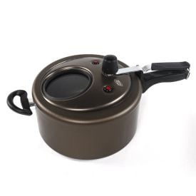 Panela De Pressão Com Visor Superior Superflon Mta 6 Litros - Grafite