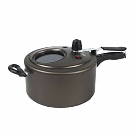 Panela de Pressão com Visor Superior Superflon Mta 6 Litros - Grafite