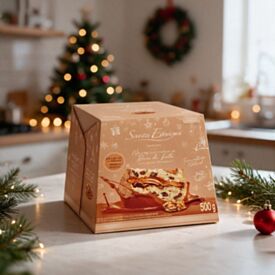 Panettone Nozes com Recheio de Doce de Leite Santa Edwiges - 500g