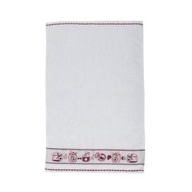 Pano de Copa Felpudo 45Cm X 65Cm Jacquard Döhler - Geleia Bordô