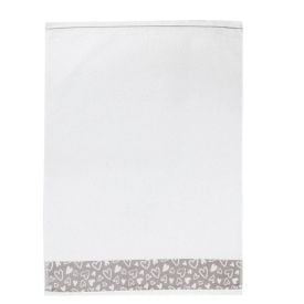 Pano de Copa 46X65 cm Jacquard Karsten - Coração