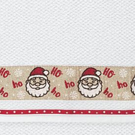 Pano de Copa Jacquard Natal Karsten - Noel Ho Ho