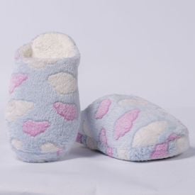 Pantufa Feminina Fechada Magic Sky Camila Moretti Cinza