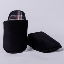 Pantufa Masculina Fechada Marc Alain Xadrez