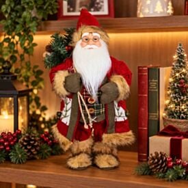 Papai Noel 45Cm Natalino com Árvore Dinatale