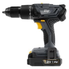 Parafusadeira E Furadeira Com Impacto Wap 1/2" Bateria 21V K21id03 - Bivolt