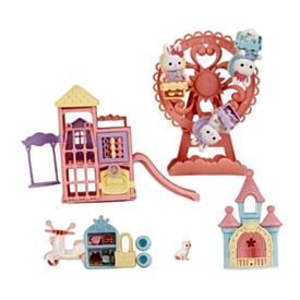 Conjunto Família Coelho Parque de Diversões Havan Toys