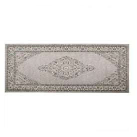 Tapete Passadeira 68Cm X 2,10M Belga Havan Casa - Moldura Cinza