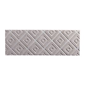 Tapete Passadeira Milano 60Cm X 1,80M Havan Casa - Bege Losango
