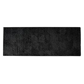 Tapete Passadeira 67Cm X 1,80M Lucca Havan Casa - Preto Elegance 