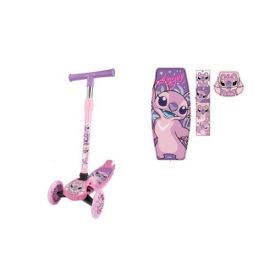 Patinete Infantil 3 Rodas com Led Angel Disney