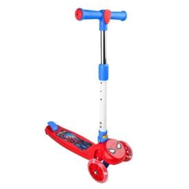 Patinete Infantil 3 Rodas com Led Homem-Aranha Marvel - DIS0370