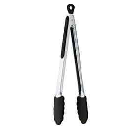 Pegador Universal de Silicone e Inox Duo Preto 34Cm Brinox