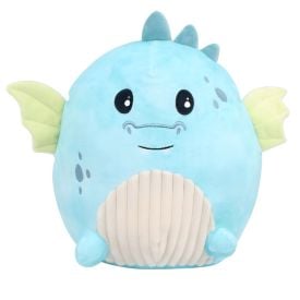 Pelúcia Fofinha Dragão 27Cm Havan Toys - Azul