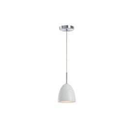 Pendente Taschibra Uni 430-A Branco 1Xe27 Alumínio