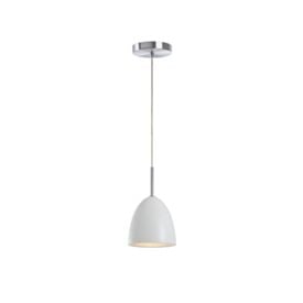 Pendente Taschibra Uni 430-A Branco 1Xe27 Alumínio