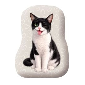 Peso de Porta Decorativo Pet Havan Casa - GATO PR/BR