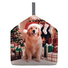 Peso de Porta Natal 20X15cm Havan Casa - Golden
