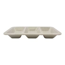Petisqueira Melamina com 03 Divisórias Havan Casa 25Cm