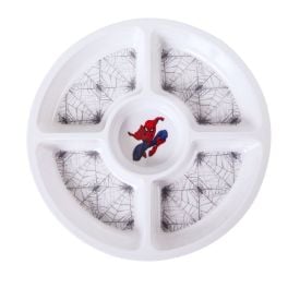 Petisqueira Melamina Personagens Disney 29Cm - Homem Aranha