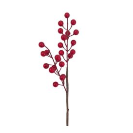 Pick Natalino Azevinho Vermelho Dinatale - 33Cm