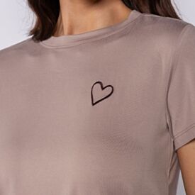 Pijama Feminino Curto Peletizado Camila Moretti Coracoes Fendi