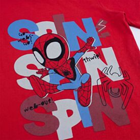 Pijama Infantil Menino 1 a 3 Anos Curto Spider Disney