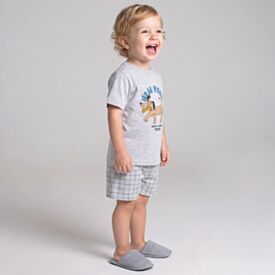 Pijama Infantil Menino 1 a 3 Anos Curto Yoyo Kids