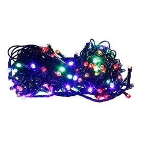 Pisca-Pisca de Natal Colorido 100 Leds 8 Funções Taschibra - 220 V