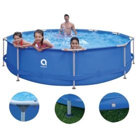 Piscina Estruturada Circular 6800 Litros Master Beach - ST70989