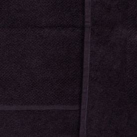 Tapete Piso Atoalhado para Banheiro 48X70cm Lumine Paris Karsten - Preto