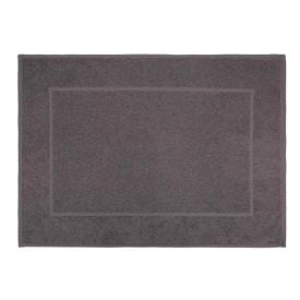 Tapete Piso Atoalhado para Banheiro 48X70cm Lumine Paris Karsten - Cinza Oregon