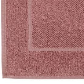 Tapete Piso Atoalhado para Banheiro 48X70cm Lumine Paris Karsten - Rosa Retro