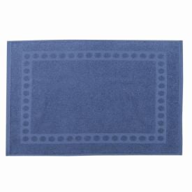 Tapete Piso Atoalhado para Banheiro 100% Algodão Havan Casa - Azul Oceano