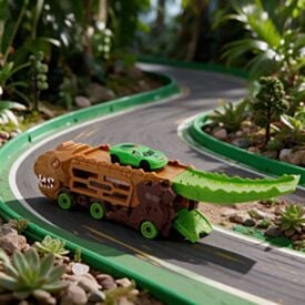 Pista Caminhão Animal Turbo de Carrinhos Havan Toys - Sortido