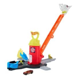 Pista Hot Wheels City Corpo de Bombeiros Mattel - JHL95