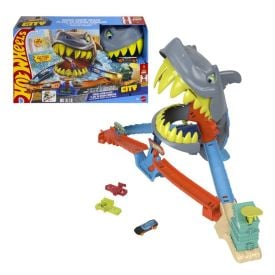 Pista Hot Wheels City Tubarão Mattel - JHL96