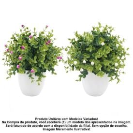 Planta Bonsai Artificial Com Vaso Havan Casa 30Cm - Sortido
