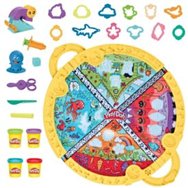 Play-Doh Kit de Massinha Tapete de Atividades Fold & Go Hasbro - F9143