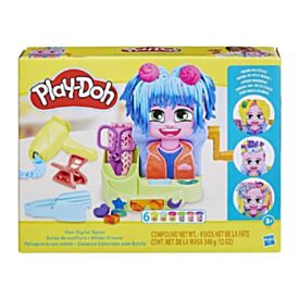 Play-Doh Kit Massinha Cabelos Coloridos com Estilo Hasbro - F8807