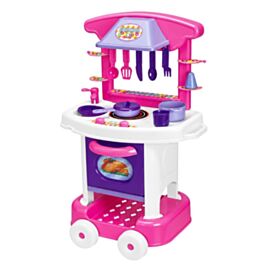 Cozinha Infantil Play Time 2008 Cotiplás - Rosa