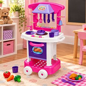 Cozinha Infantil Play Time 2008 Cotiplás - Rosa