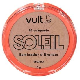 Po Compacto Bronze Soleil Vult 6Gr - Vegano